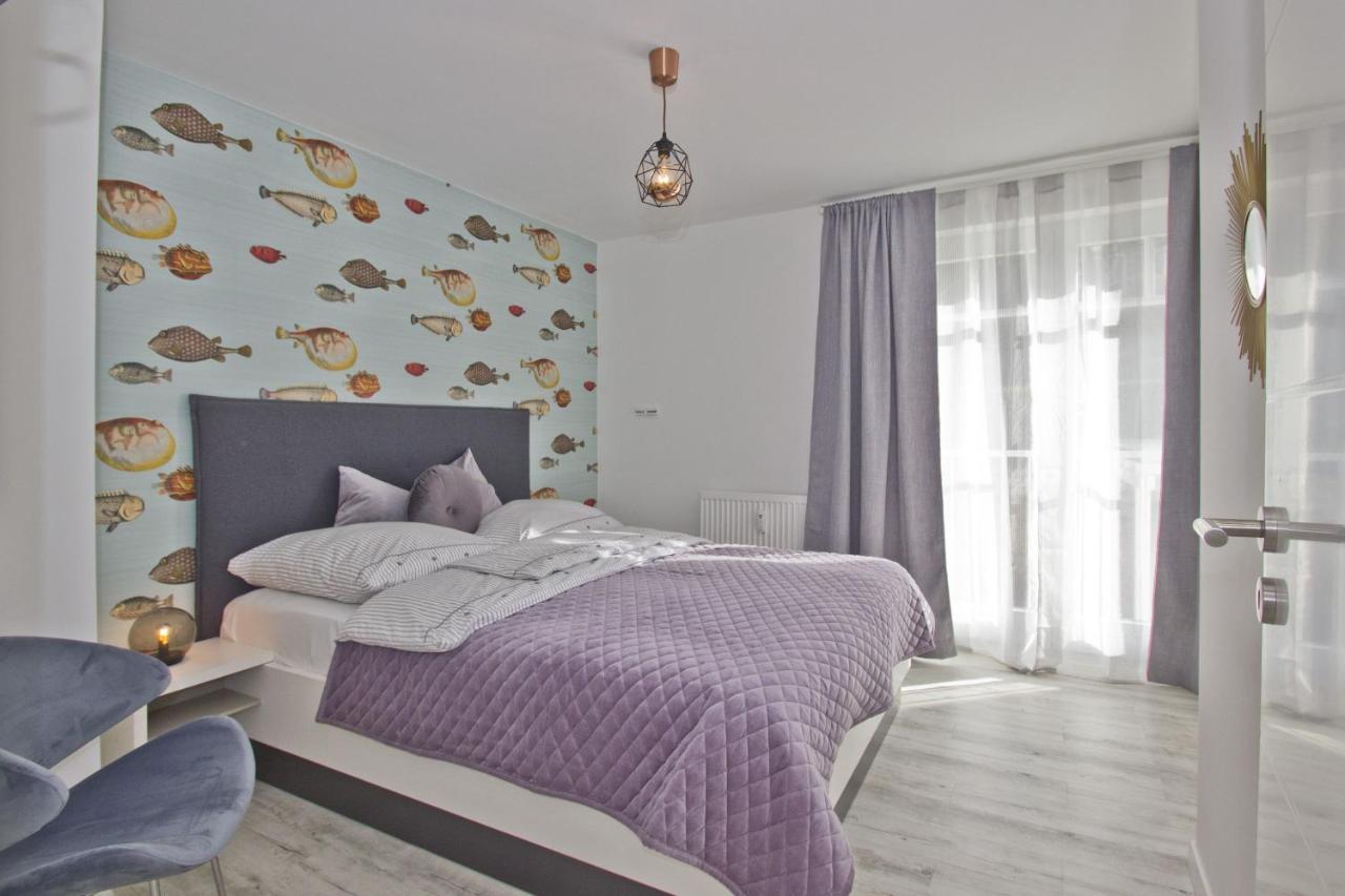 Ferienwohnung Mit Balkon Und Meerblick - Ferienresidenz Zwei Bodden Fewo 1-4 Lietzow Екстериор снимка